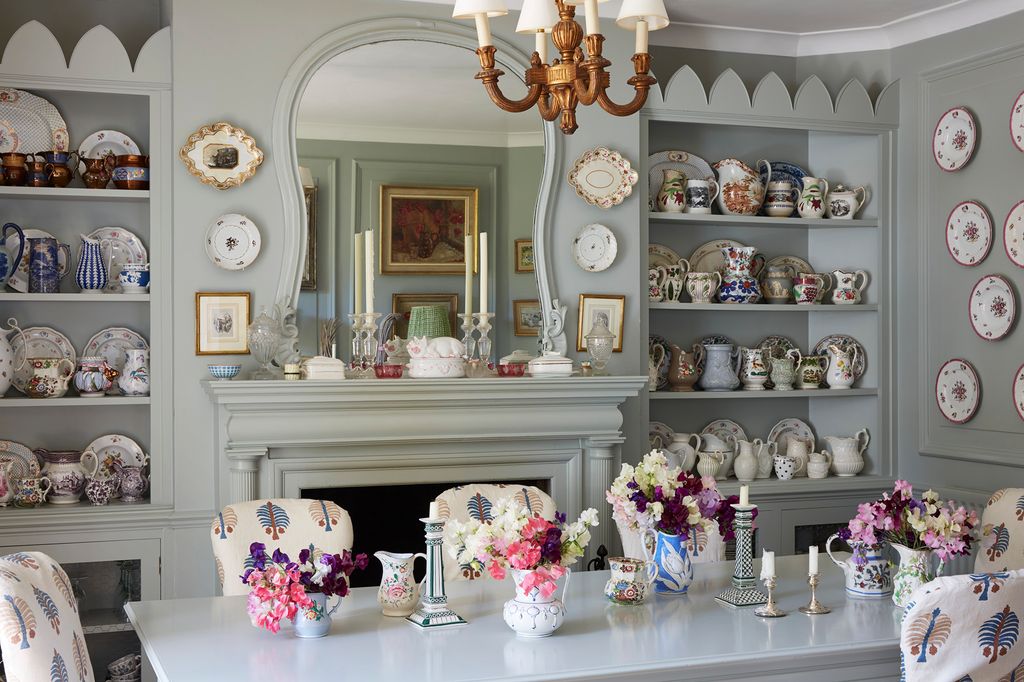 Image may contain Furniture Interior Design Indoors Room Living Room and Shelf