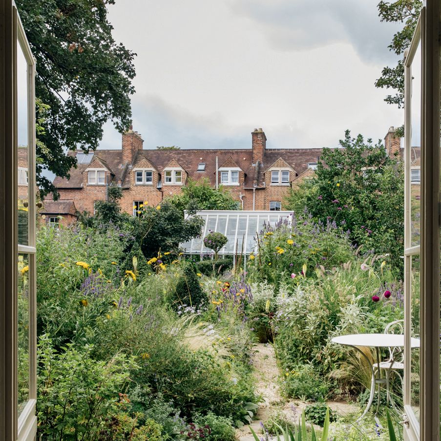 Garden designer Laura Heybrook's Oxford garden is brimful of colour and life