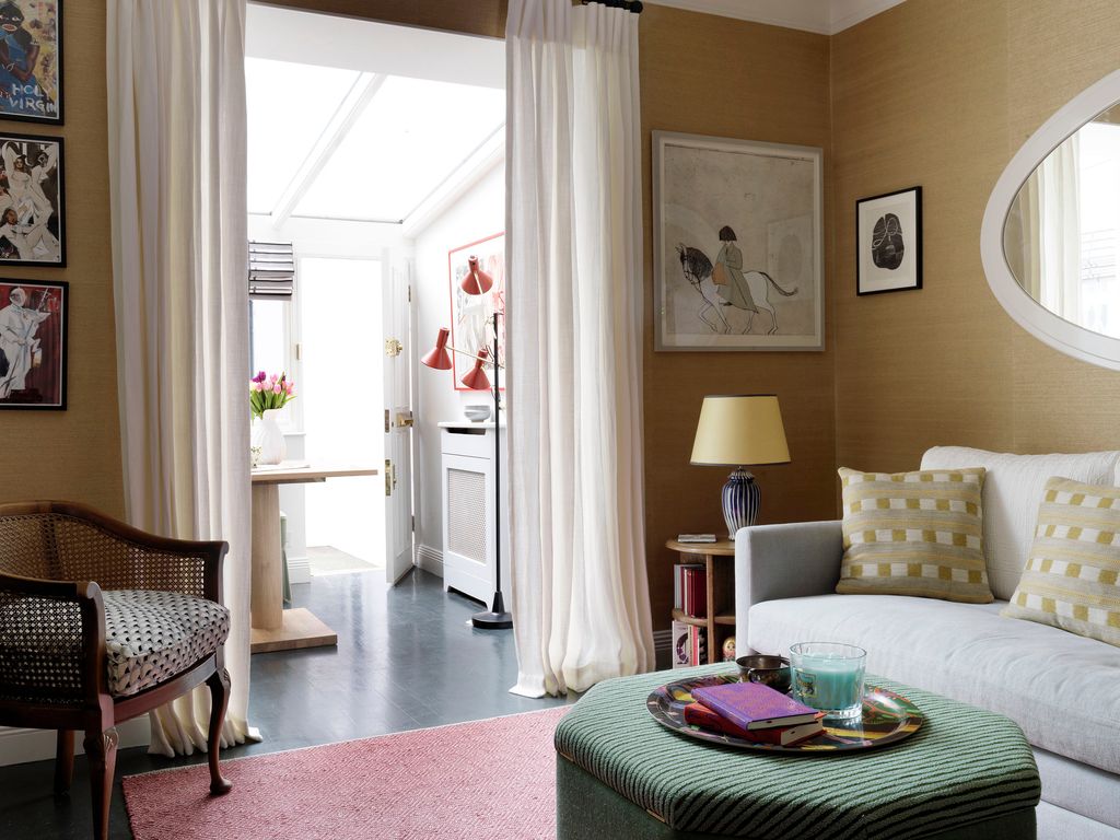 Image may contain Furniture Living Room Indoors Room Chair Interior Design and Bedroom