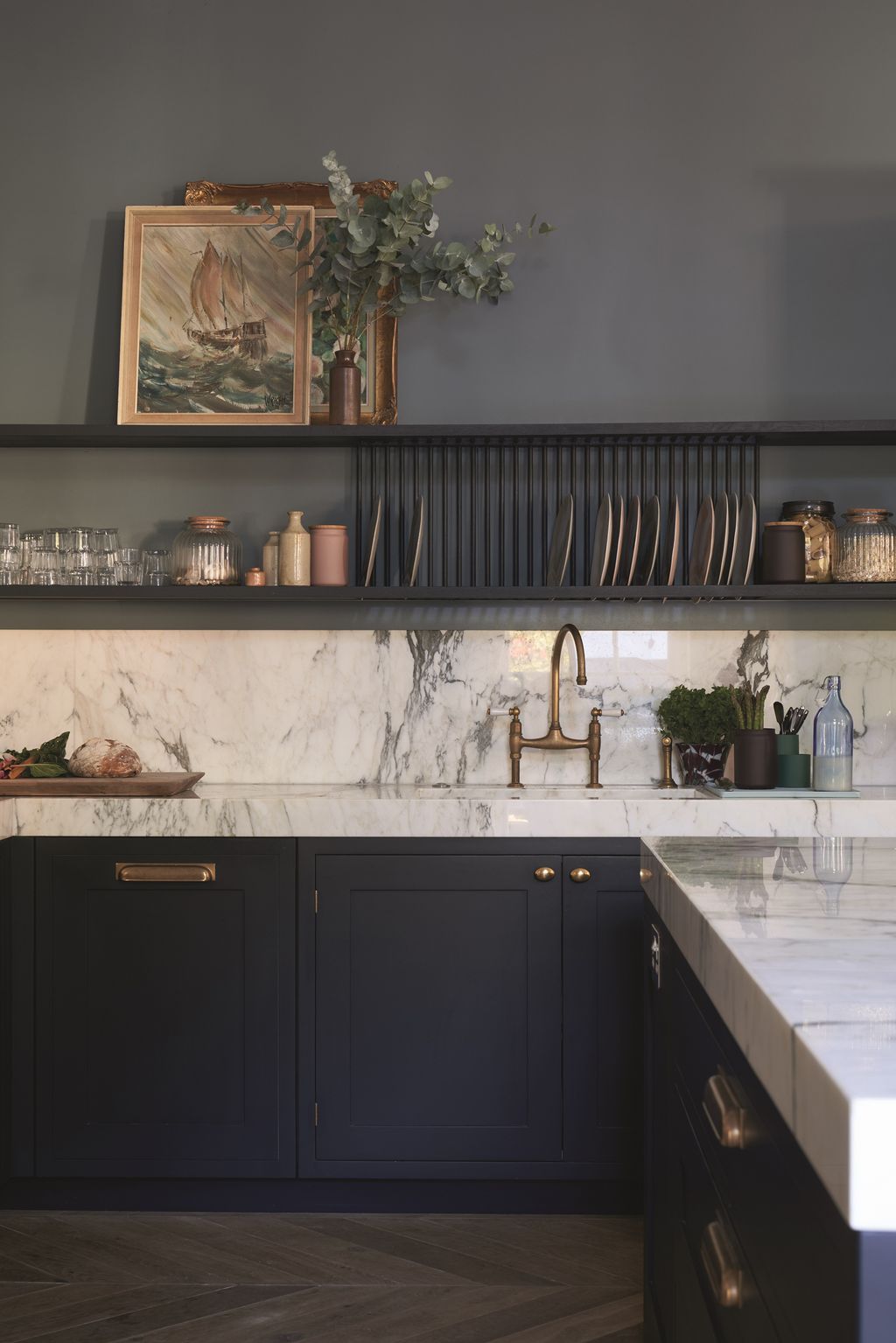 Image may contain Indoors Room Sink Faucet Kitchen Furniture and Interior Design