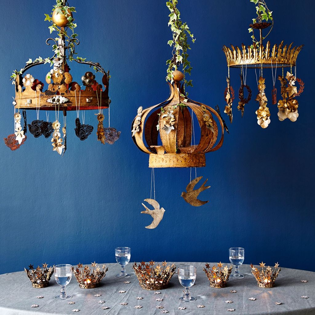 Image may contain Lamp and Chandelier