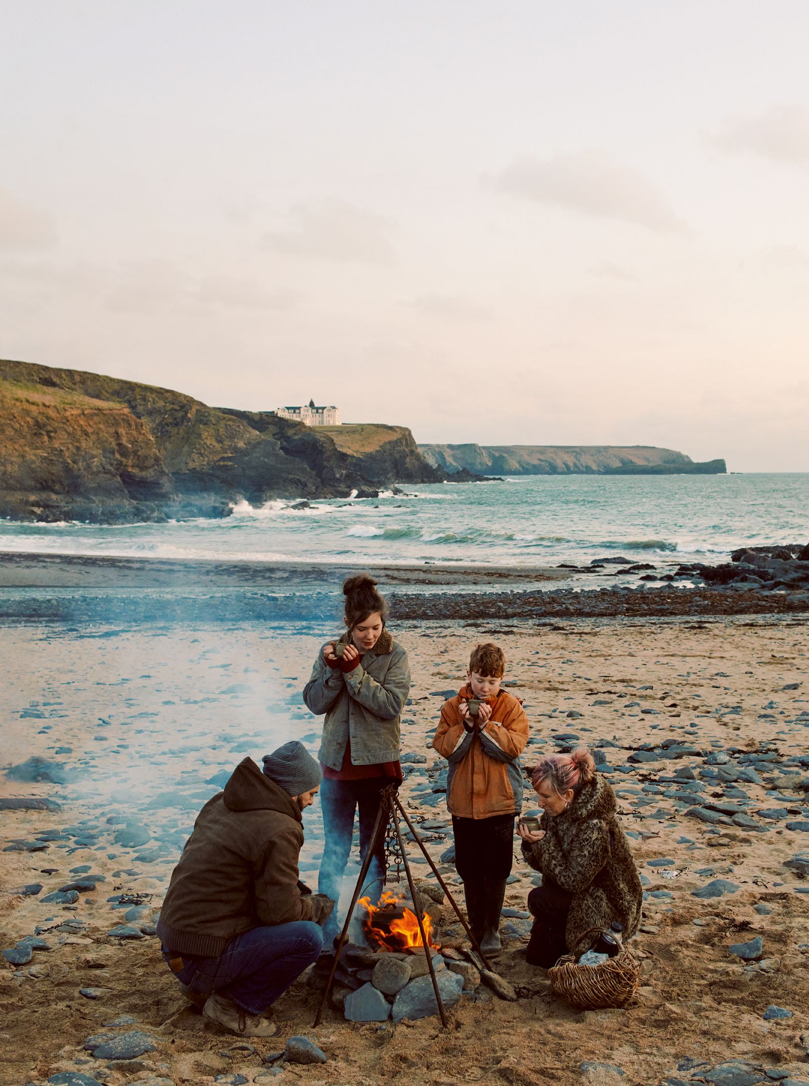 Image may contain Human Person Promontory Outdoors Glynis Nunn Clothing and Apparel