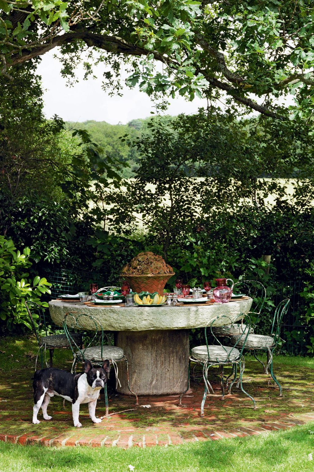 Paolo Moschino Philip Vergeylen's dog. 'We have two black and white French bulldogs . Louis is seven years old and...