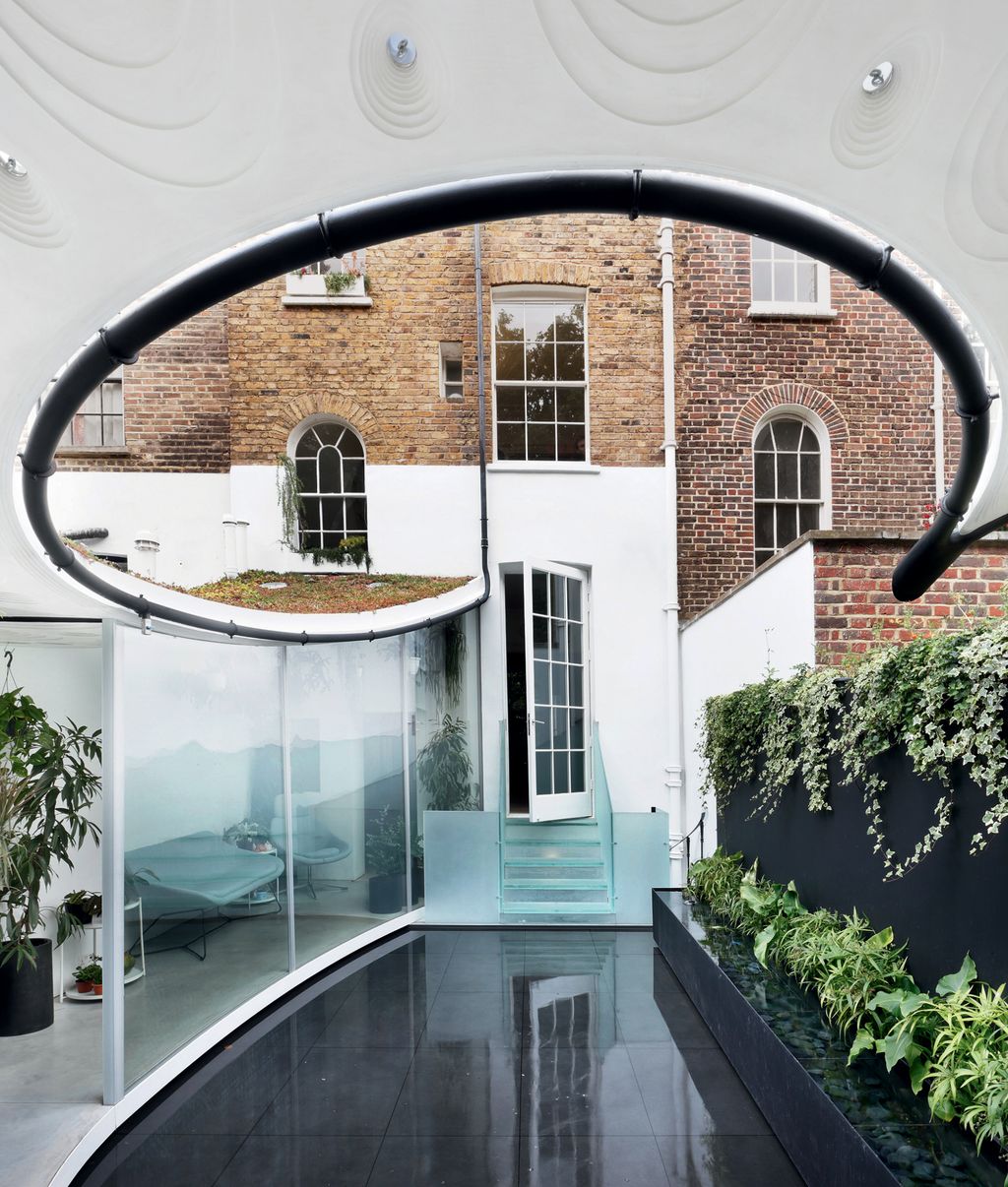 Image may contain Window Door and Plant