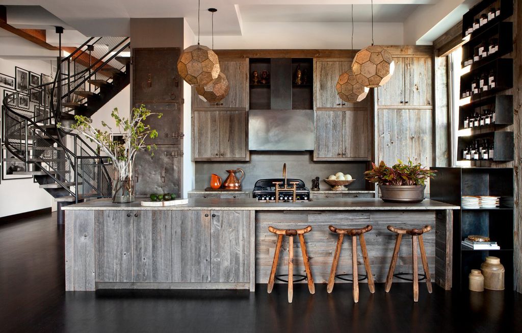 In the Nolita penthouse he designed for a sustainabilityfocused client James Huniford created this kitchen using...
