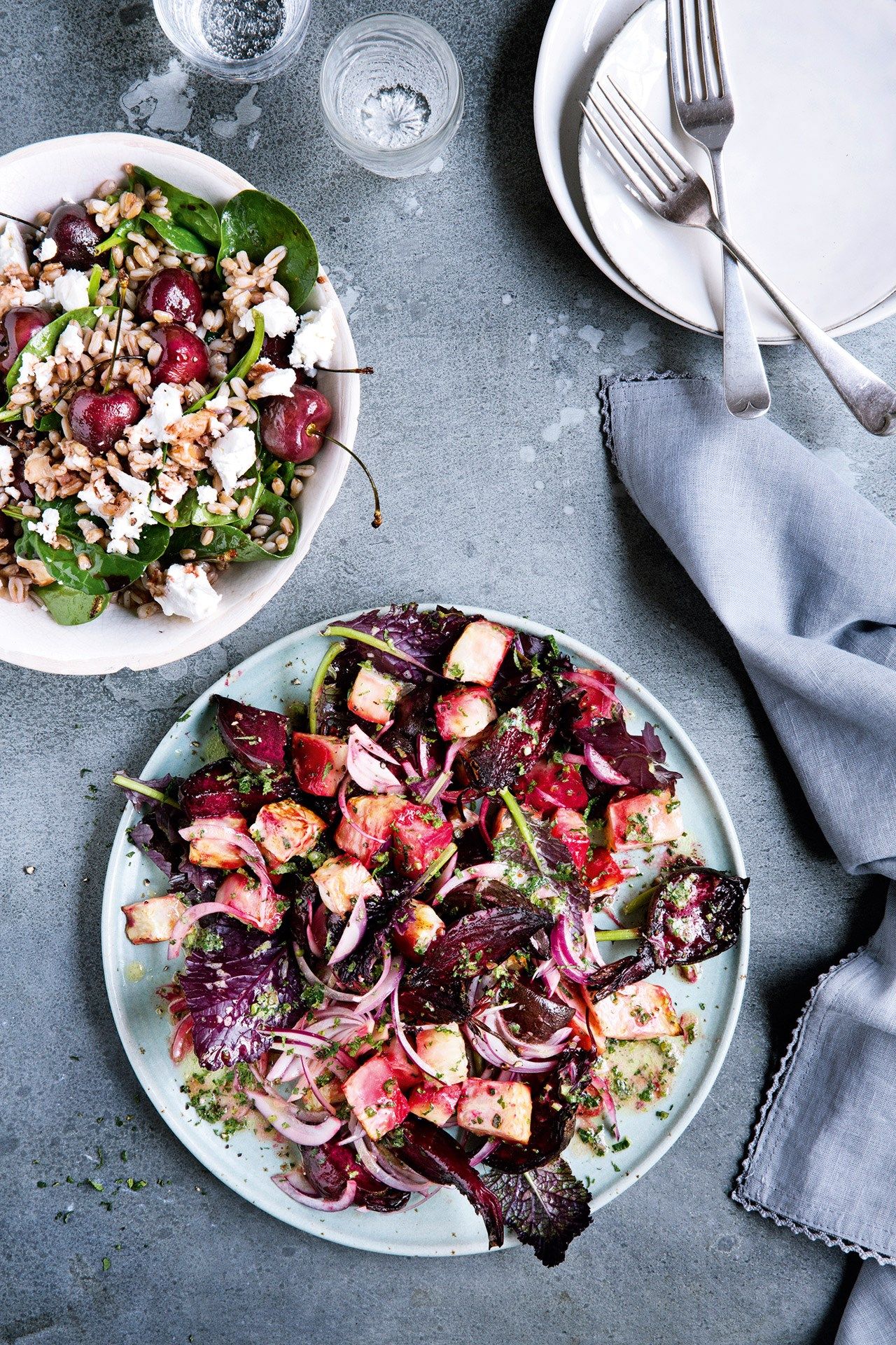 Summer beets and celeriac salad | Salad