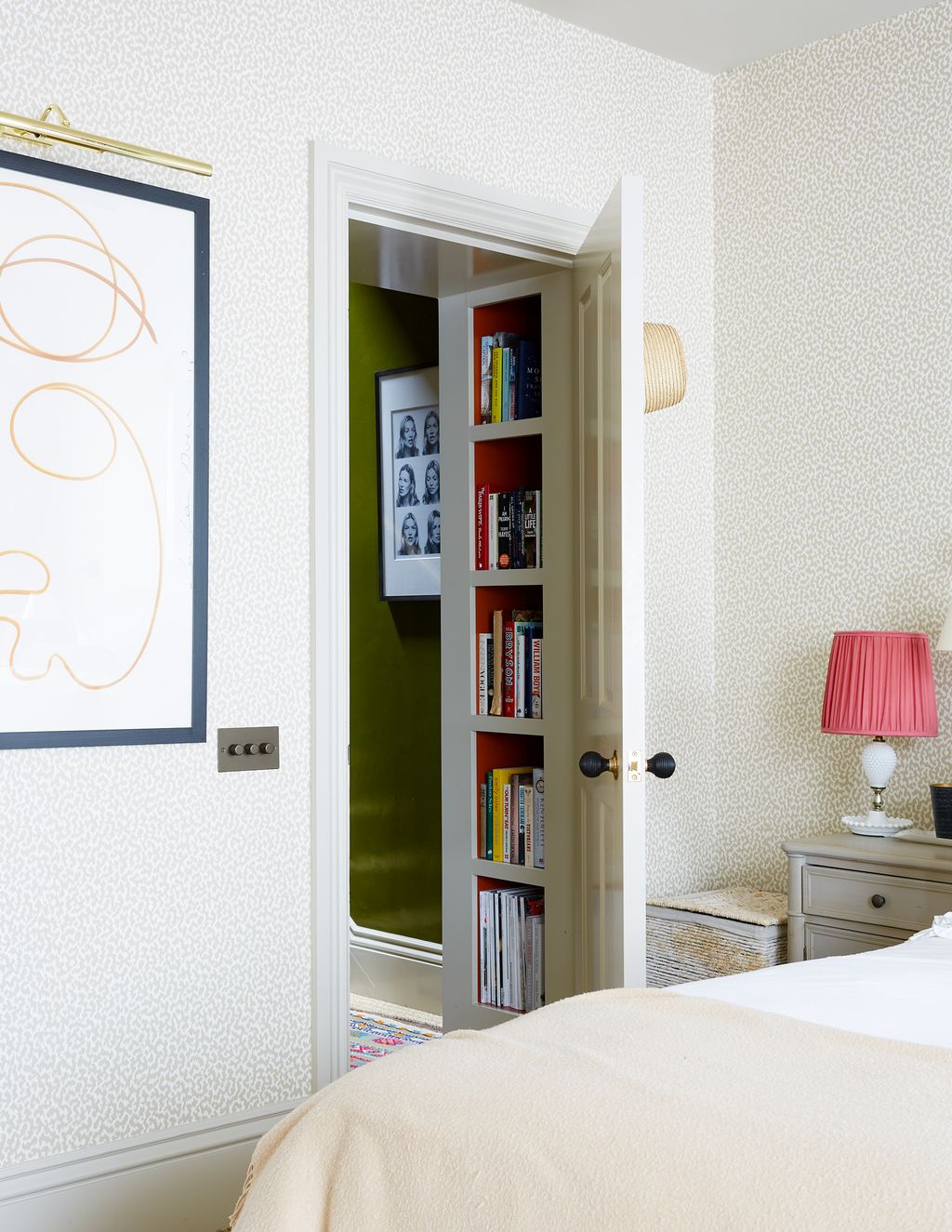 Image may contain Furniture Bed Bookcase Shelf Interior Design and Indoors