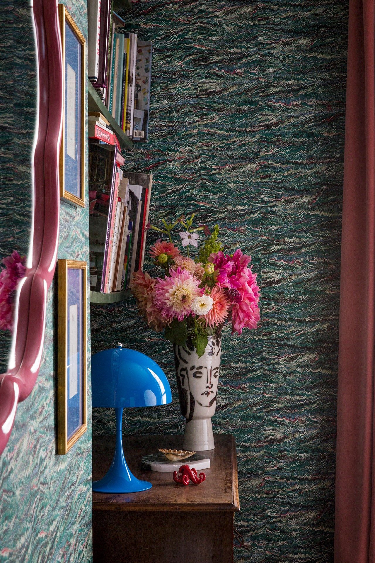 Image may contain Plant Flower Blossom Flower Arrangement Flower Bouquet Interior Design Indoors and Home Decor