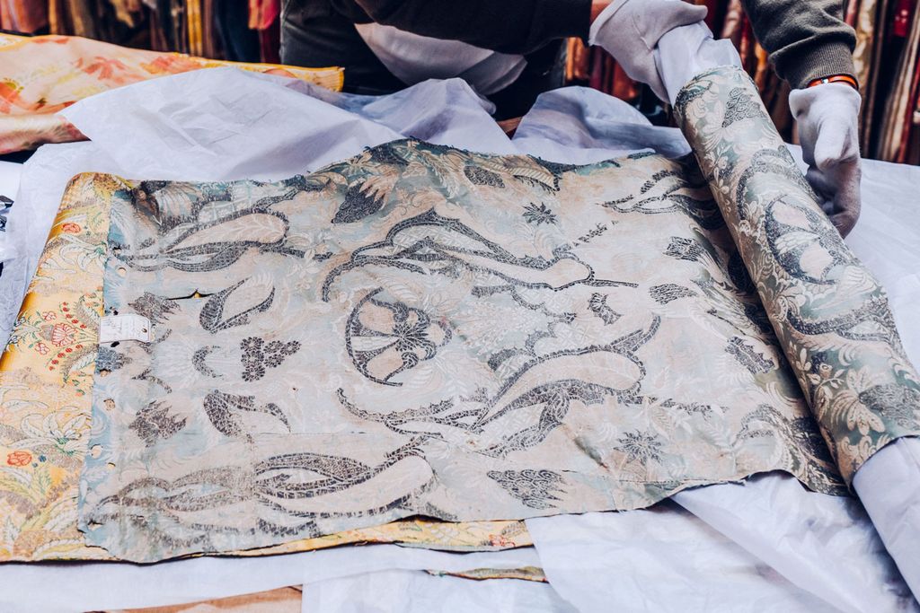 Roll of fabric | Le Manach Woven from the archives | Decoration