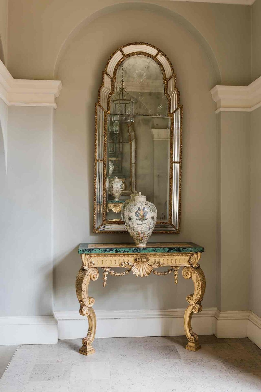 Alcove Mirror Newbuild Jacobeanstyle Manor | Real Homes