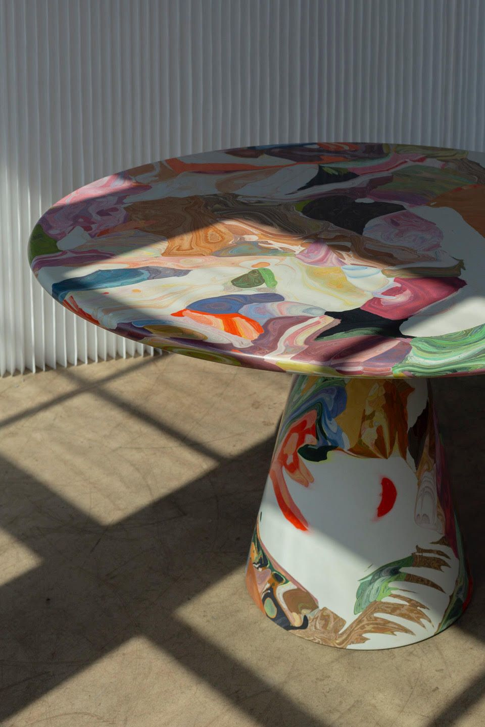 Image may contain Furniture Table and Coffee Table