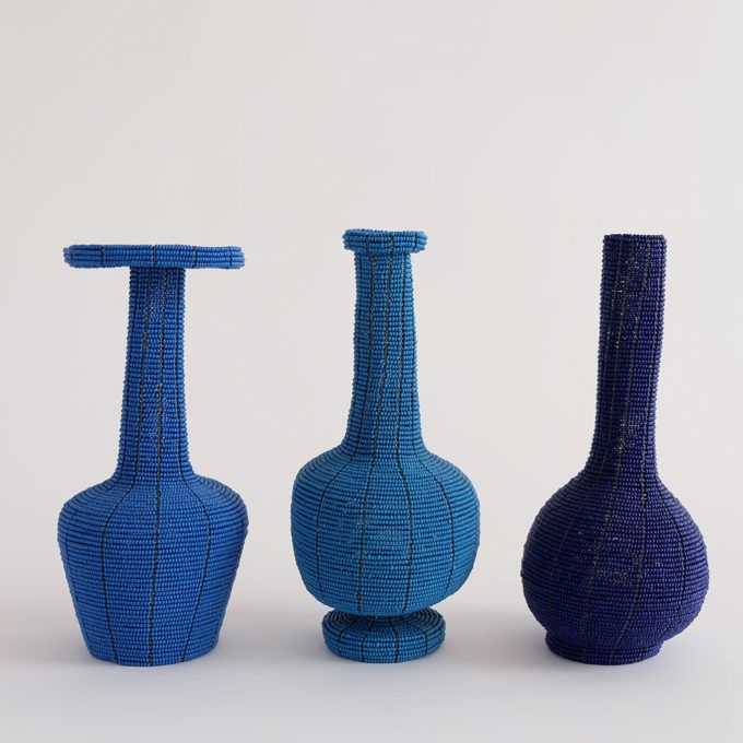 Beaded Chinese Vase 60 from Chandler House.  I love these beaded Chinese vases from Chandler House based in Cape Town...