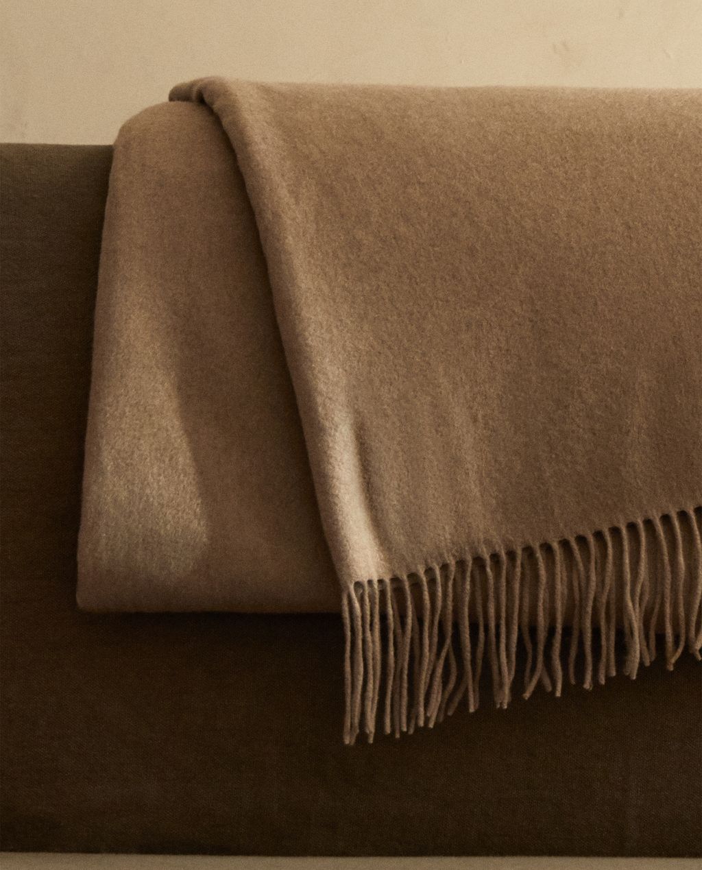 Cashmere blanket 229.99 from Zara Home.  It is not easy to find an affordable cashmere blanket. This camel shade would...