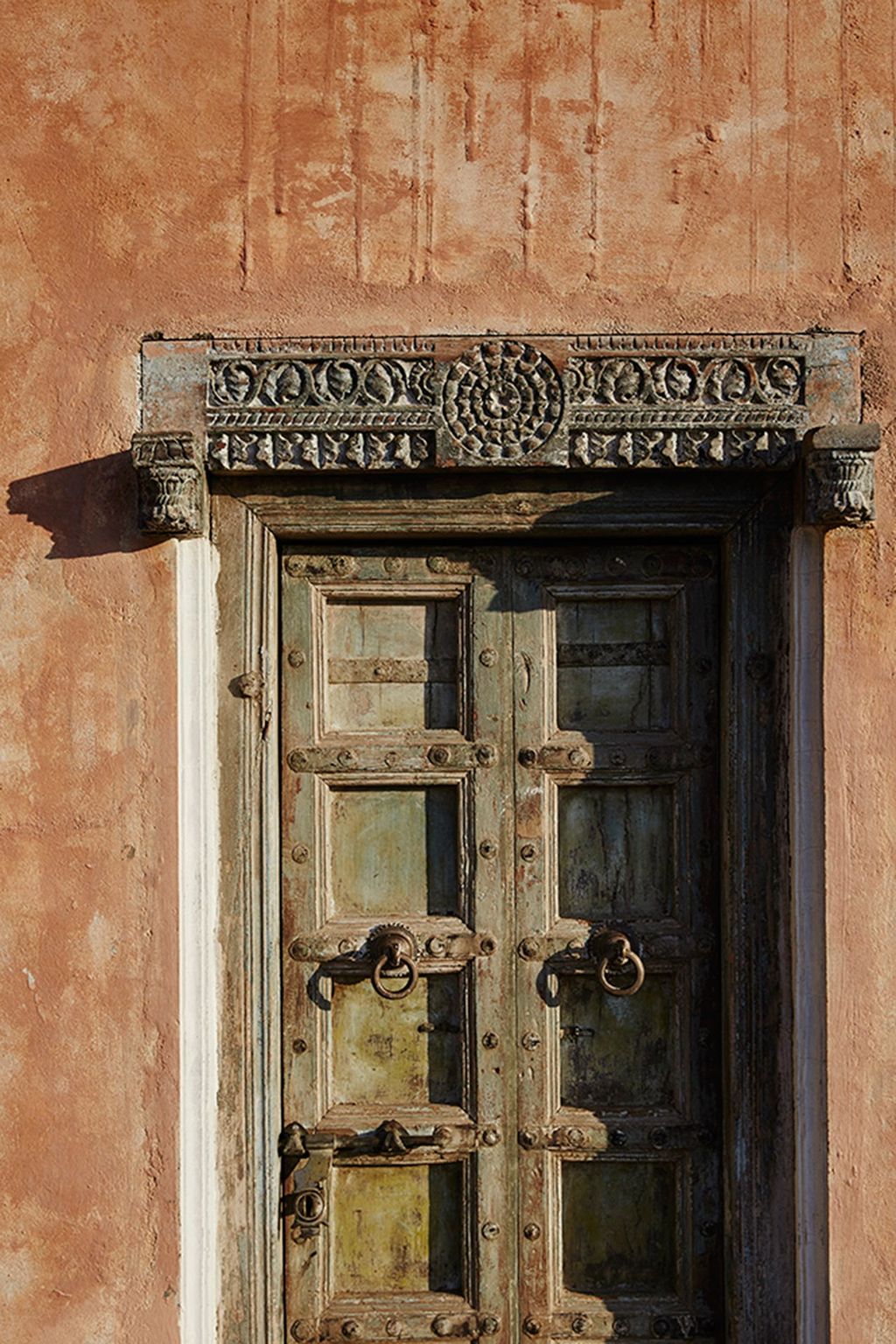 The doors and archways in the fort were reclaimed.