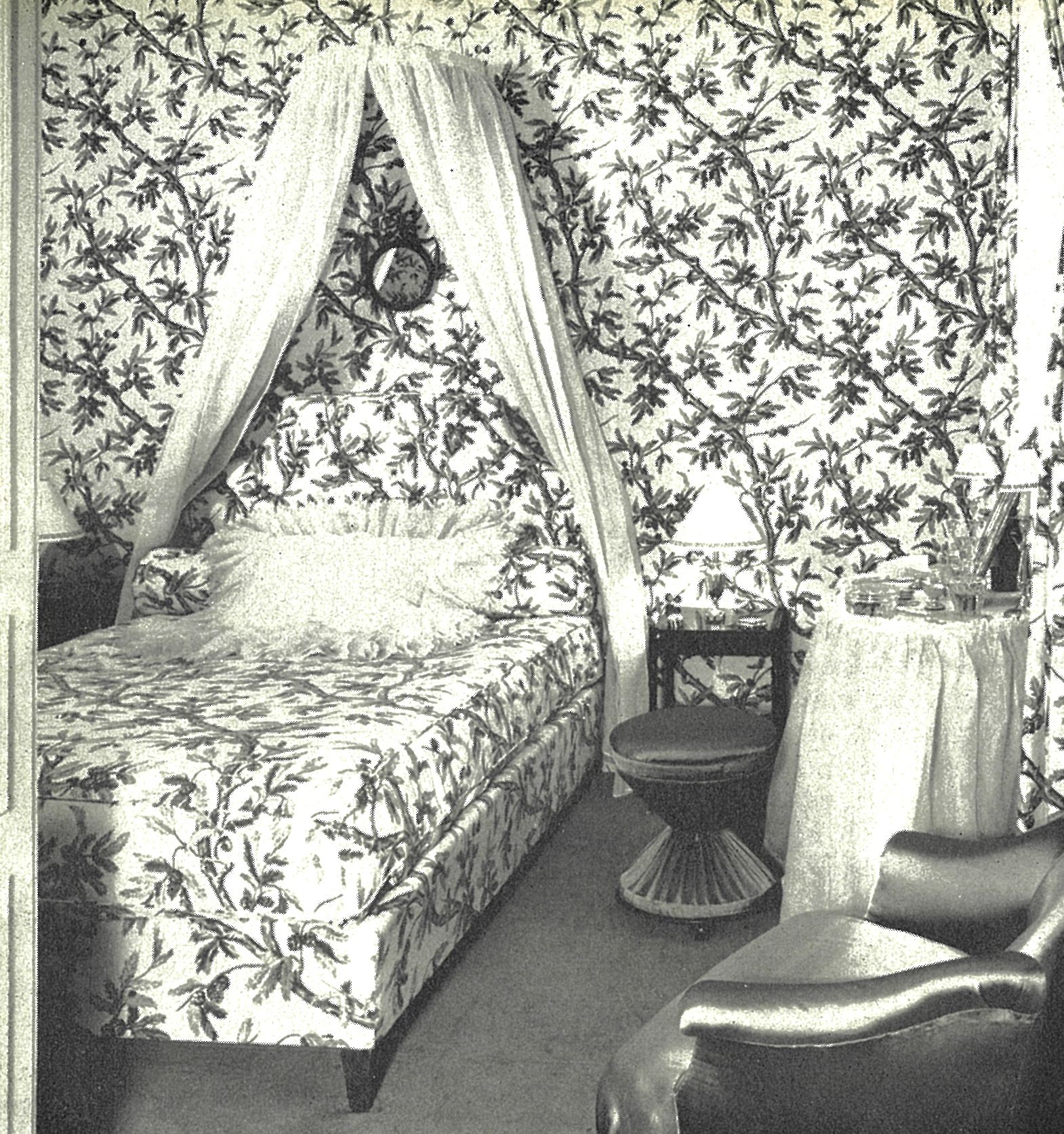 Image may contain Furniture Bed Interior Design Indoors Room Bedroom and Chair