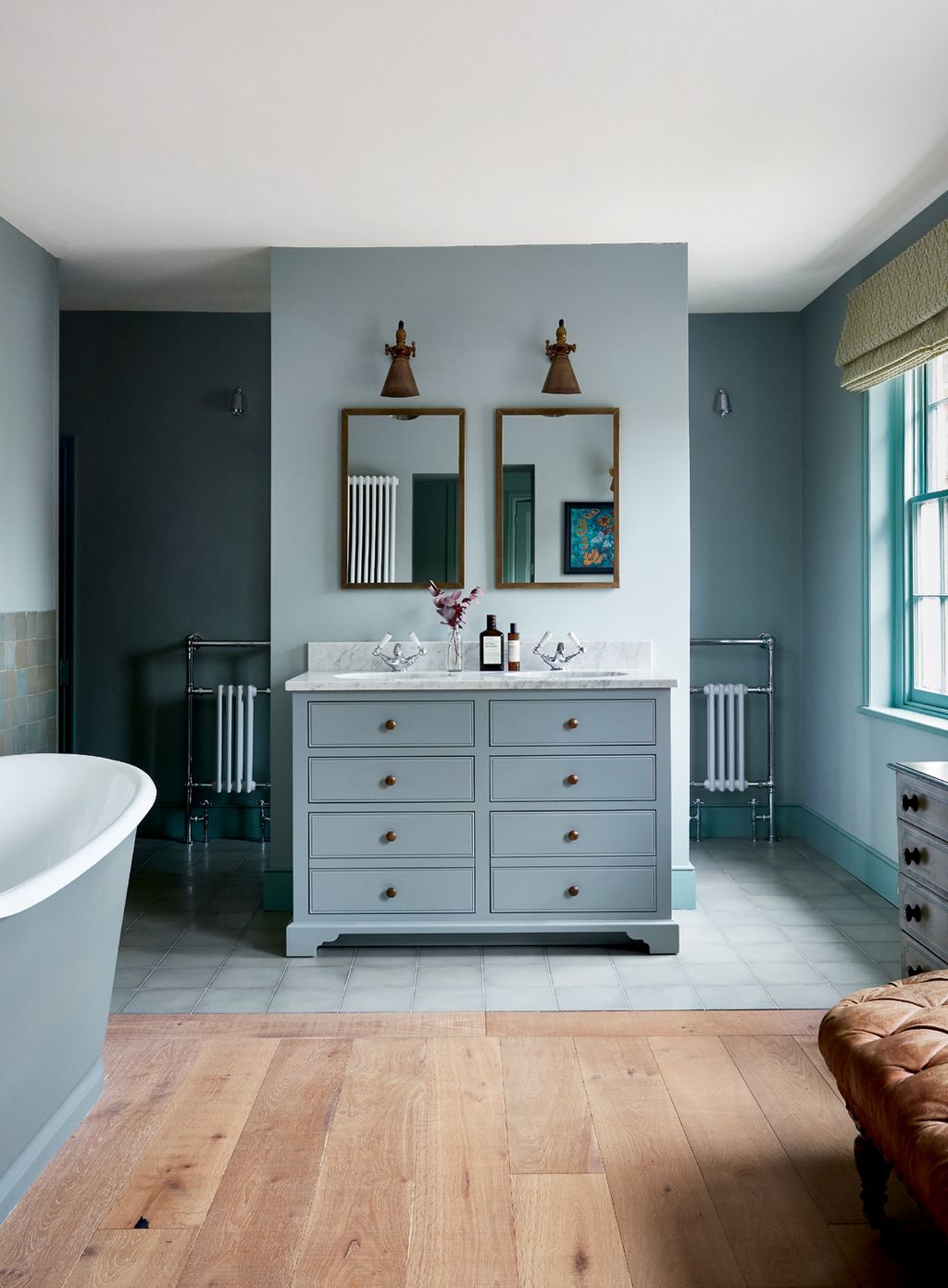 Blue has tended to be one of the most popular choices for tonal rooms in the houses we've seen and Nicola Harding has...