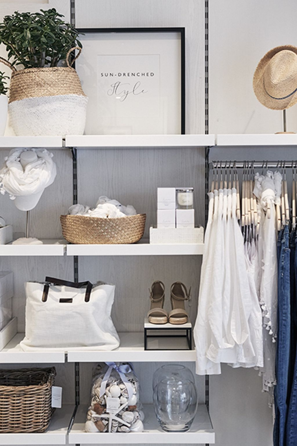 A selection of the brand's clothing and home accessories.