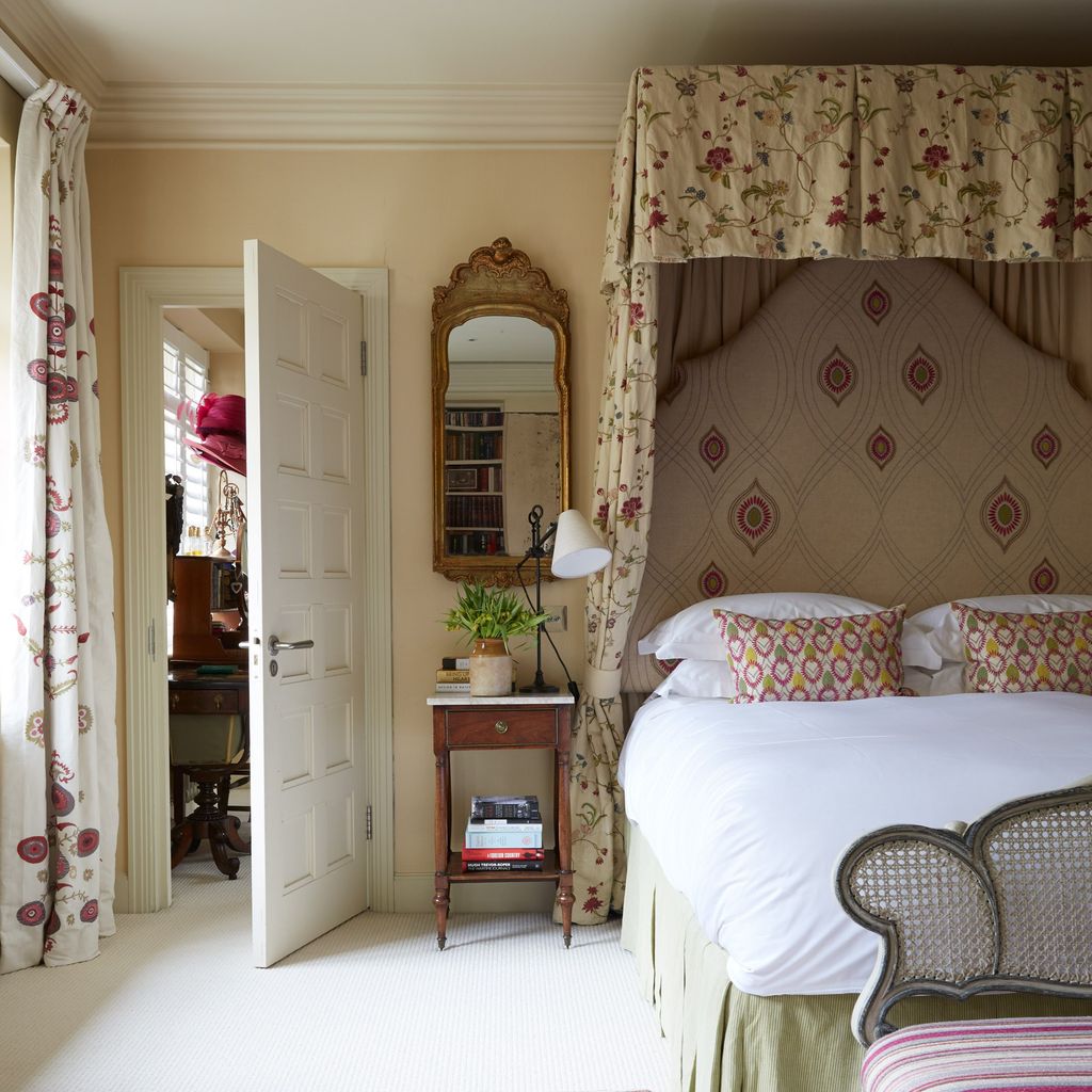 Patterned Bed Canopy | Kit Kemps Best Rooms | Anthropologie