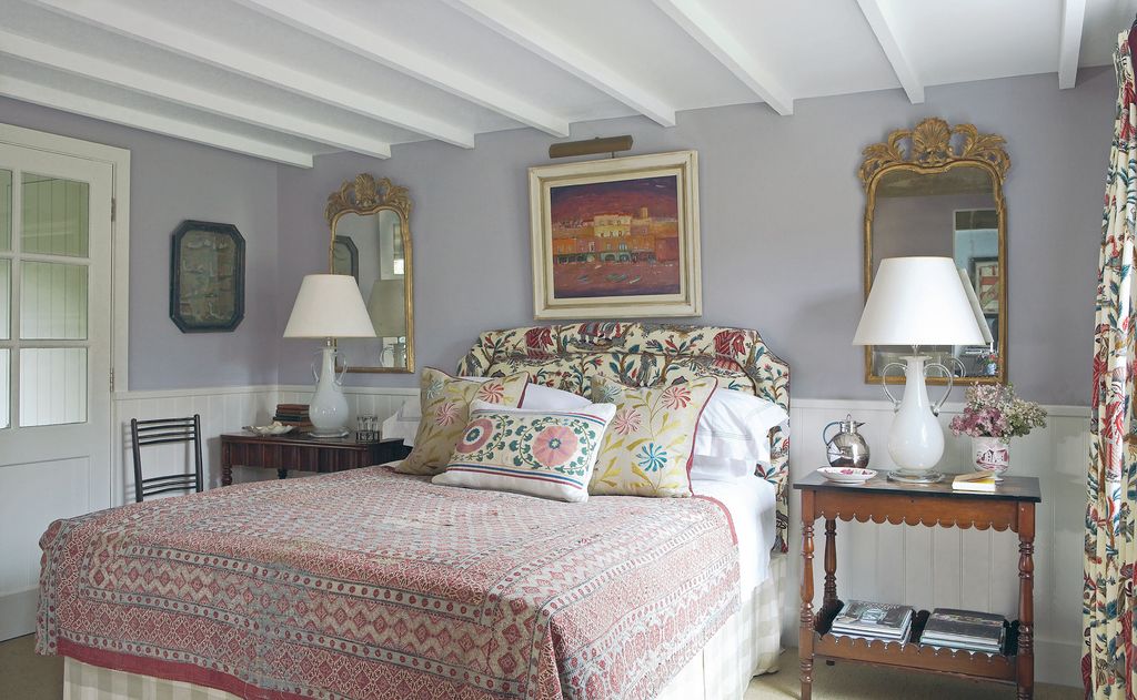Designed with William's parents in mind the groundfloor bedroom has a nostalgic character and is furnished mainly with...