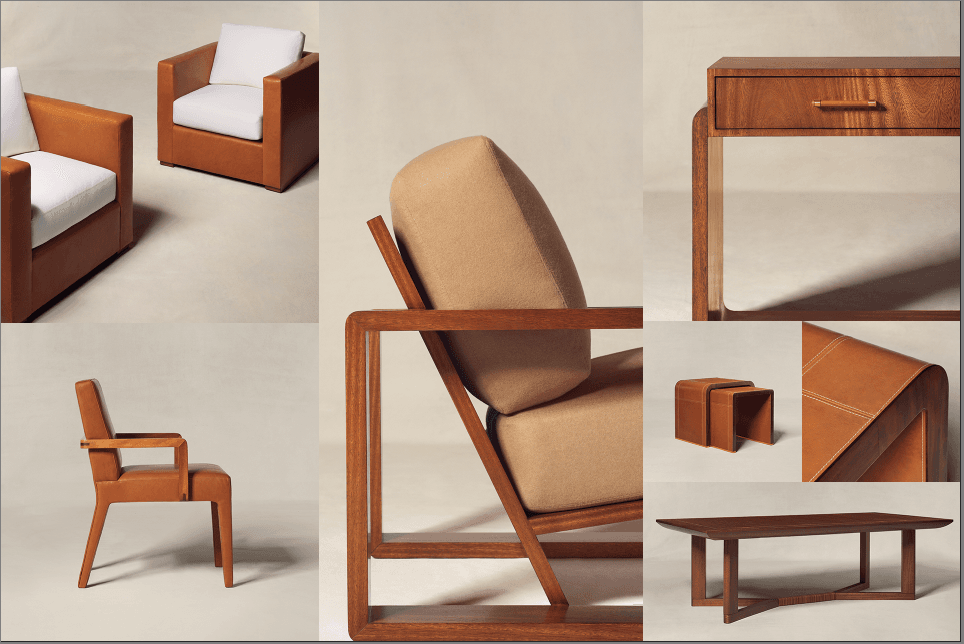 Image may contain Furniture Chair Wood Armchair Plywood and Table