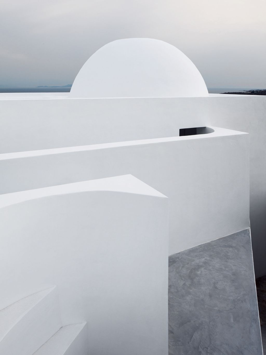 The cleanlined exterior.