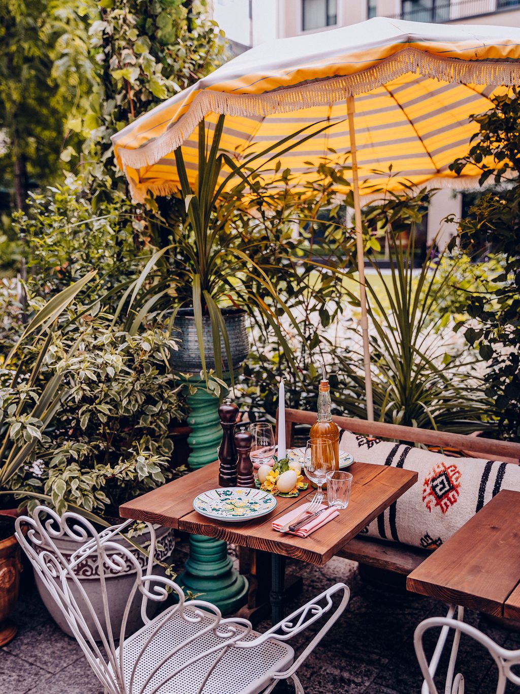 If you can't get to Italy have Italy brought to you in the form of Circolo Populare's charming terrace in Fitzrovia....