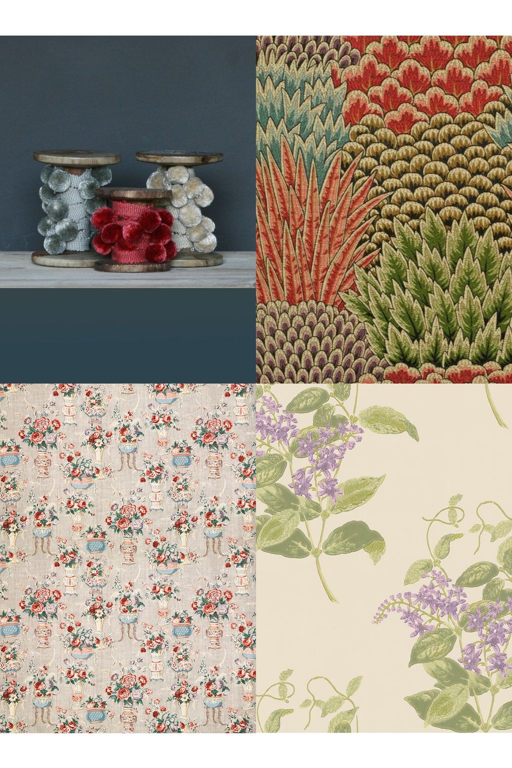 Interior designer Octavia Dickinson has layered colourful and floral patterns throughout her flat in Battersea to give a...