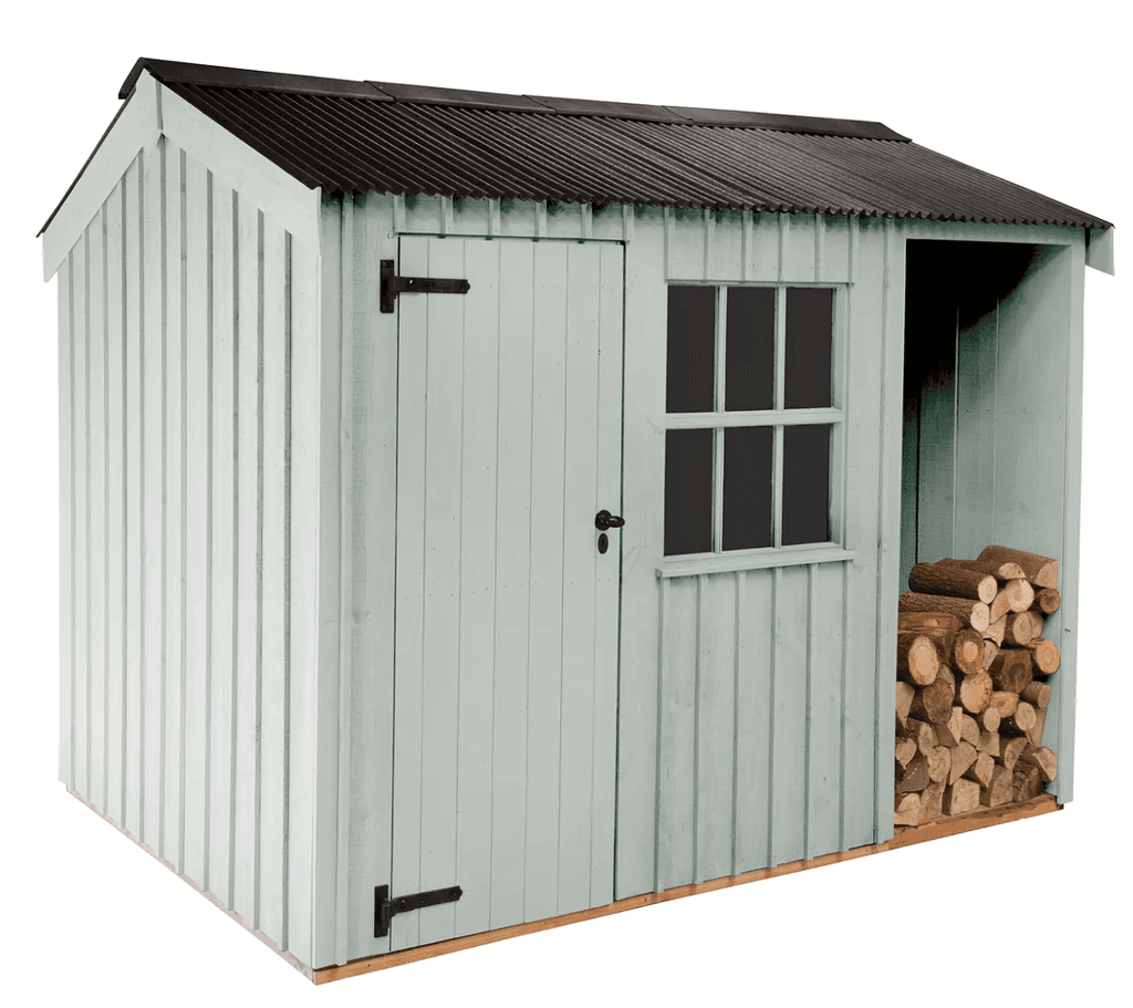 Image may contain Toolshed Building and Housing