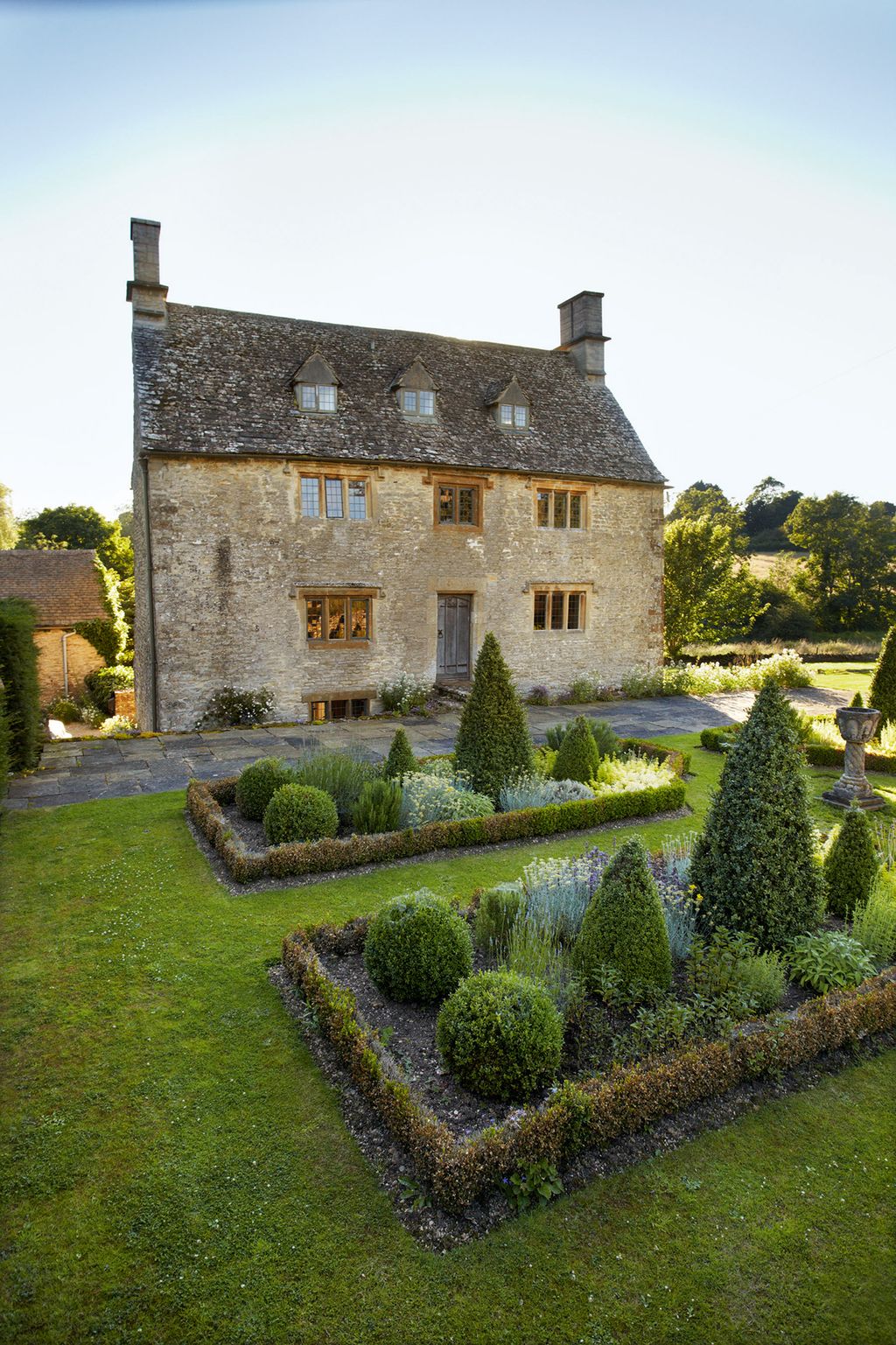 The exterior of the house