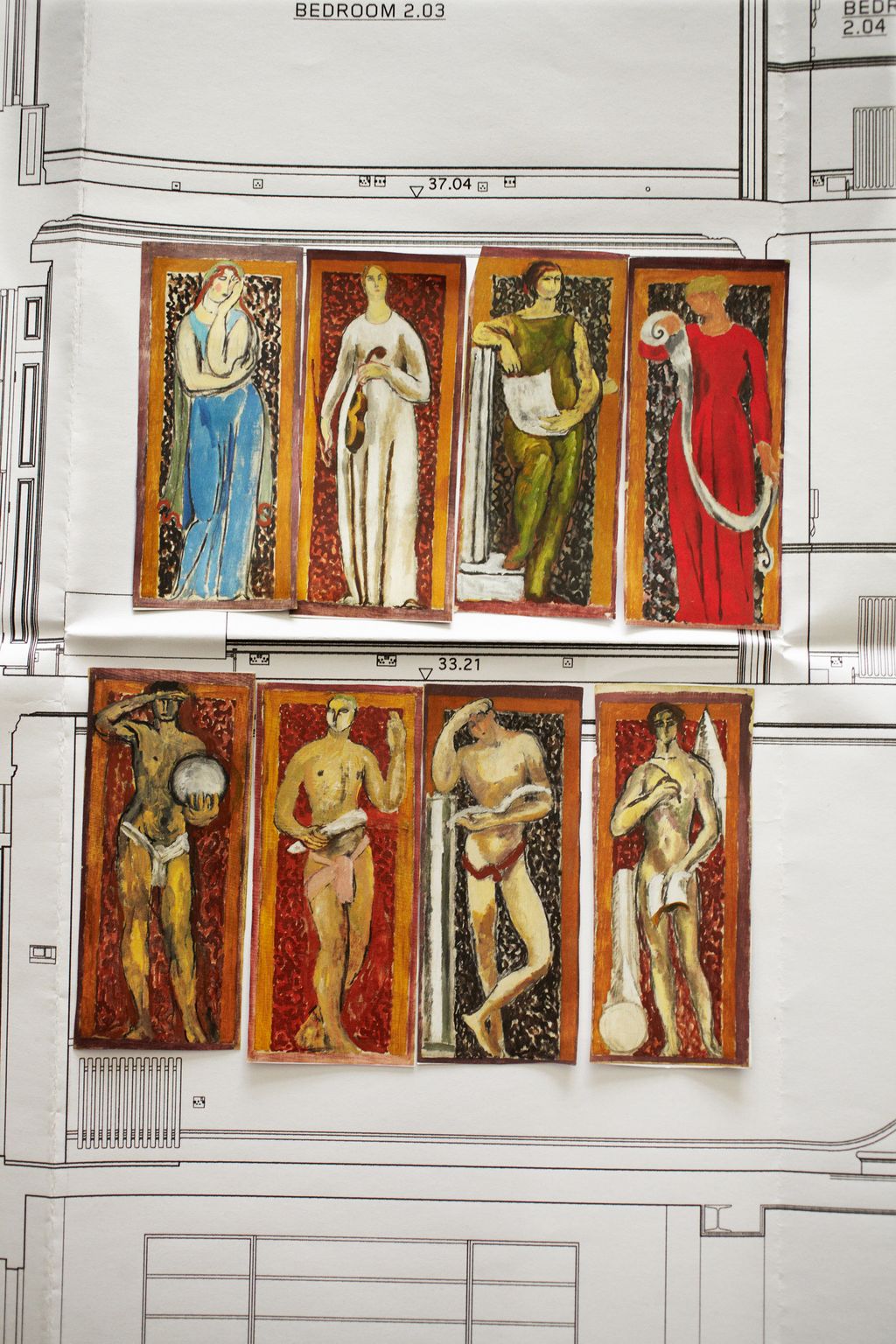 Image may contain Building Architecture Church Altar Art Human Person and Painting