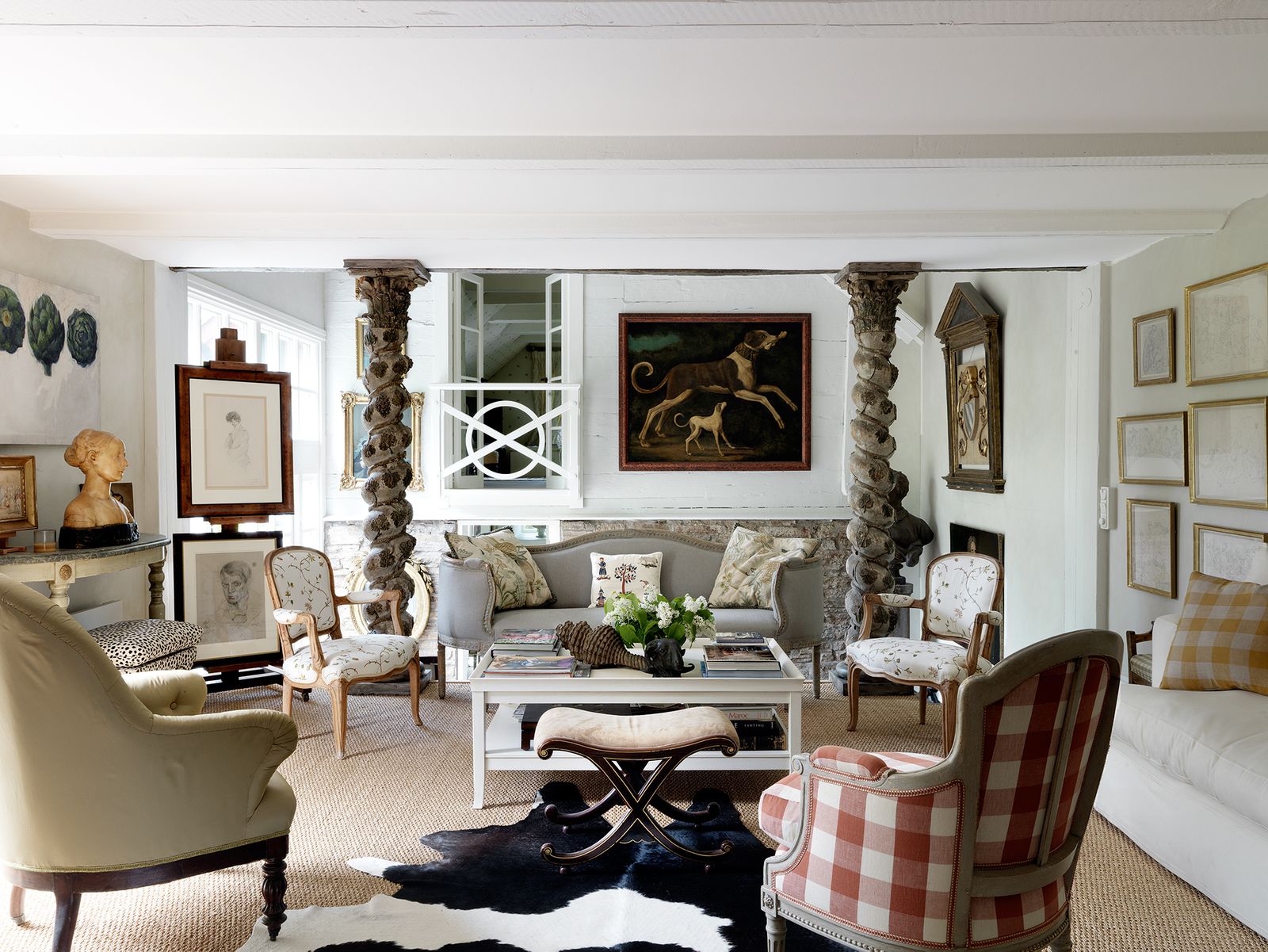 The perfect paredback coziness of a 17th century Swedish farmhouse