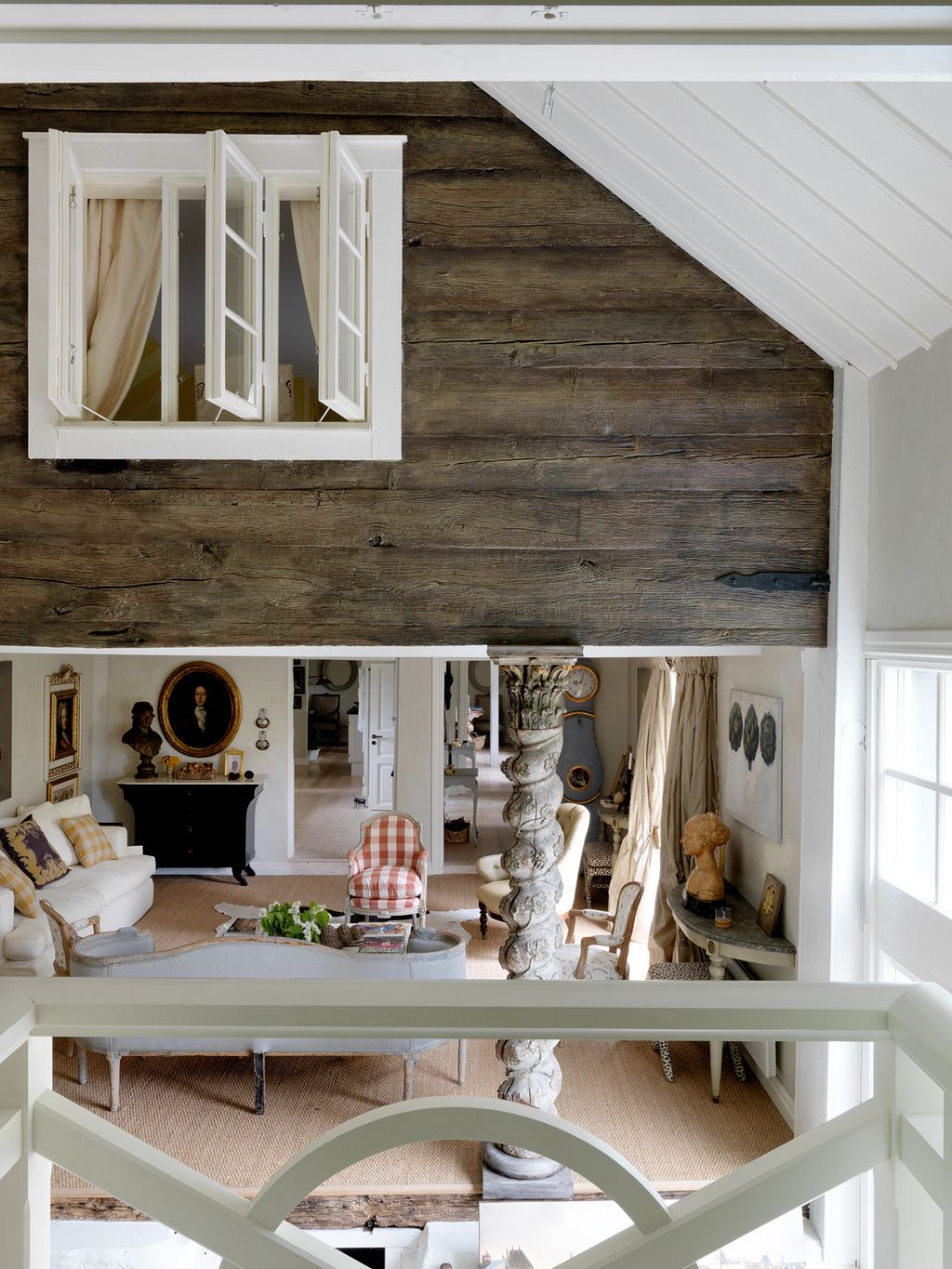 Image may contain Wood Hardwood Furniture Plywood Indoors Flooring Housing Building Interior Design and Table