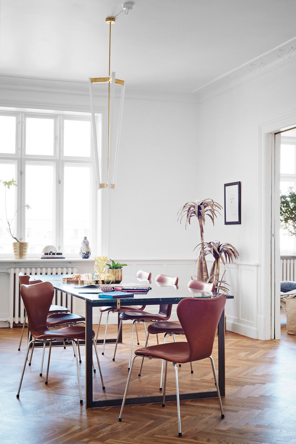 Dining Room Pernille Teisbaek's Scandinavian Home | Real Homes