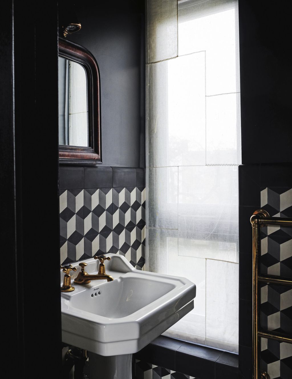 Image may contain Sink Indoors and Interior Design