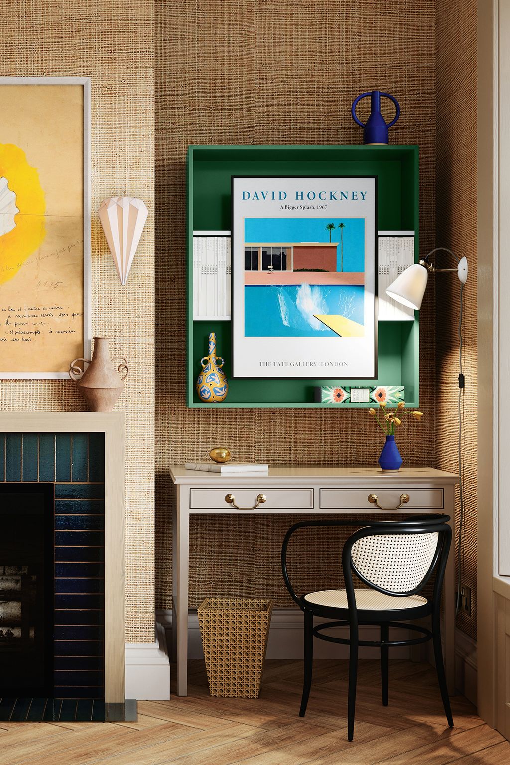 Another side table has been used in this room to fit into a corner but the star of the show here is the madetomeasure...