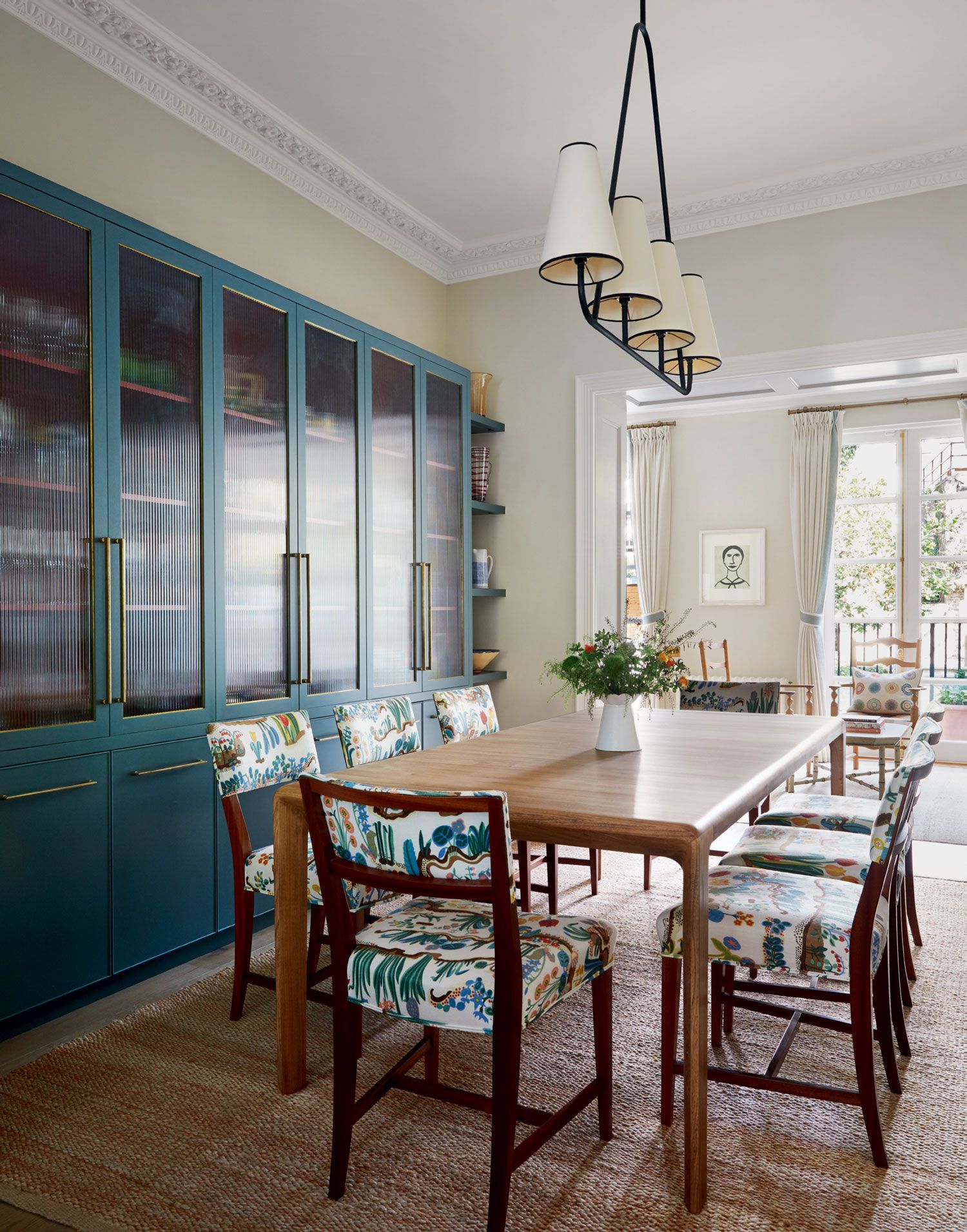 Image may contain Furniture Chair Indoors Room Dining Room Interior Design Flooring and Living Room