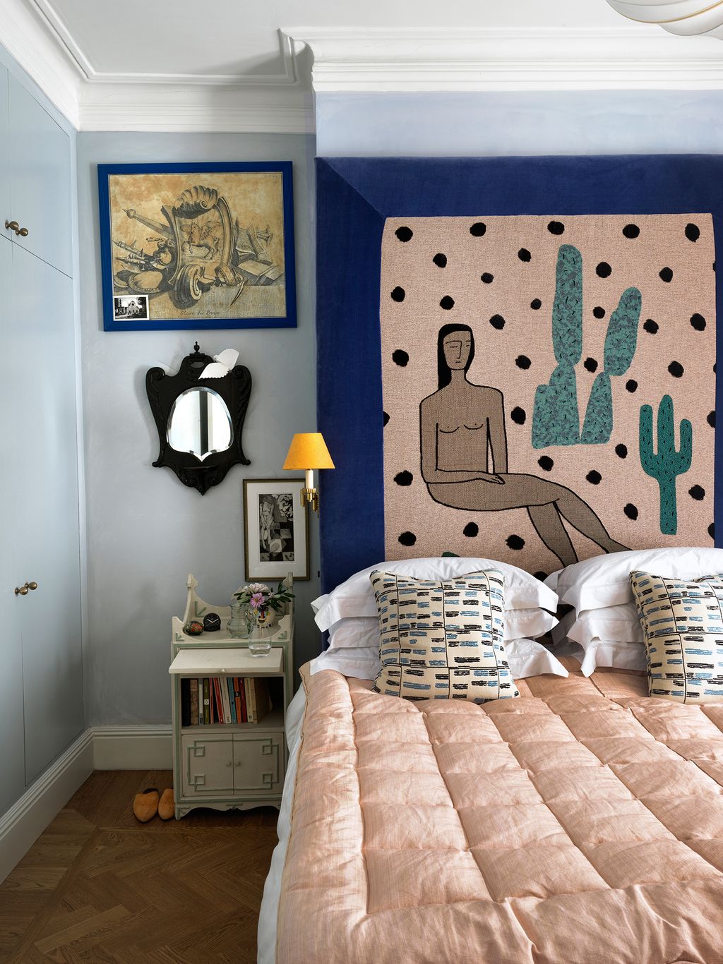 Image may contain Indoors Room Bedroom Dorm Room Furniture and Bed