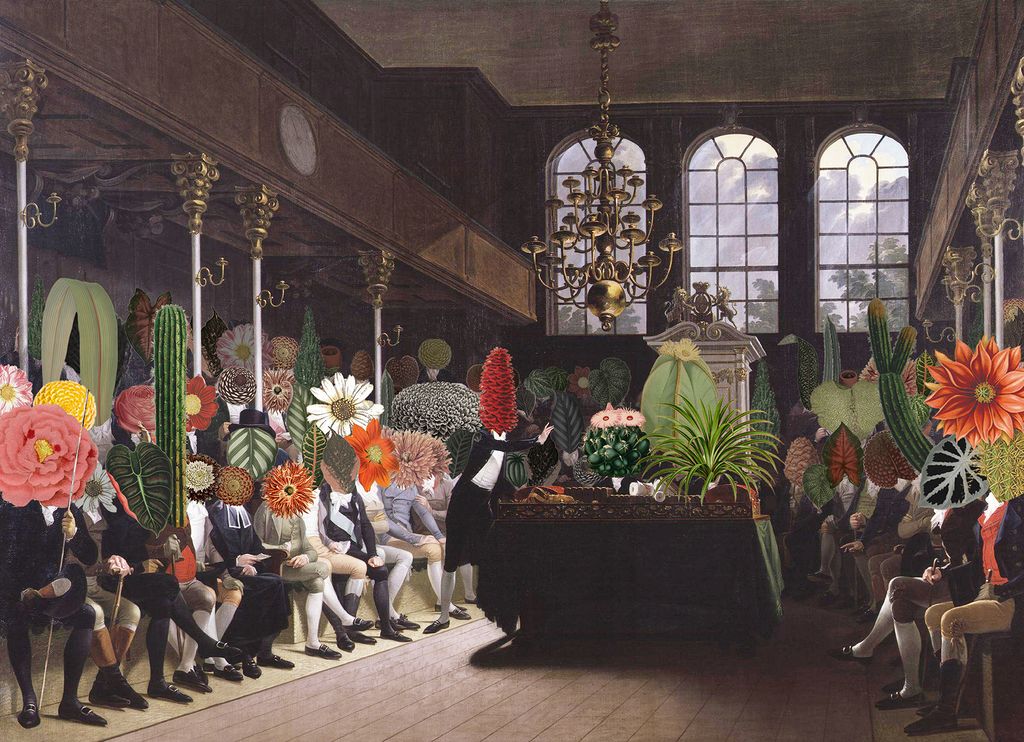 Parliament of Plants by Cline Baumann digital print 50 x 70.7cm edition of 25 450. royalacademy.org.uk