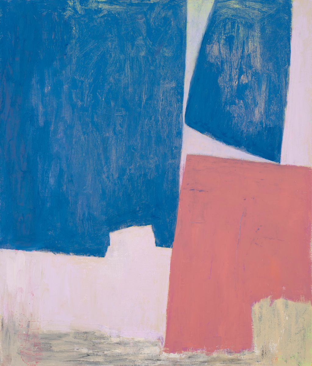 Passing by Joseph Goody 2019 oil on linen 100 x 90cm 3300. Cob Gallery.