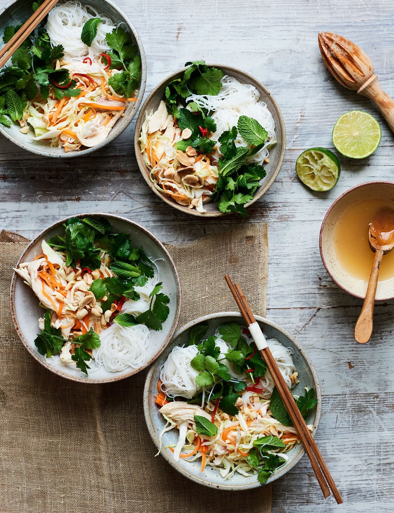 Image may contain Plant Vase Pottery Jar Food Pasta Noodle Produce Potted Plant Vegetable and Bowl