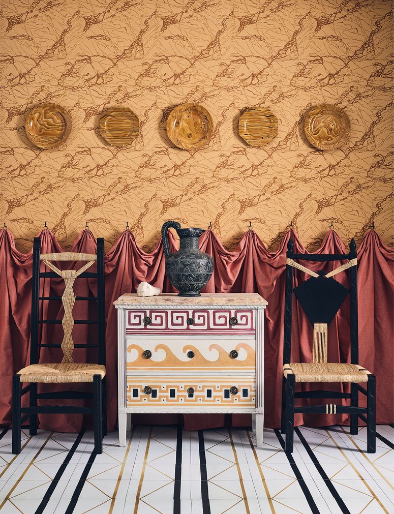 Image may contain: Flooring, Furniture, Floor, and Wood