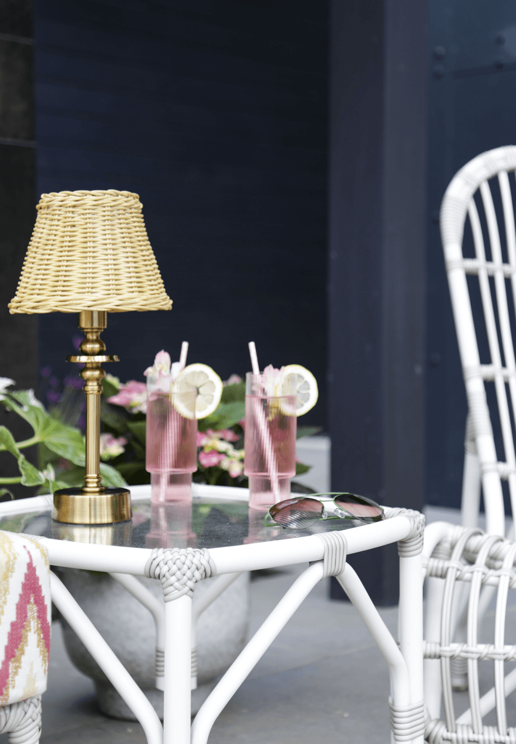 Image may contain Lamp Plant Table Lamp and Furniture