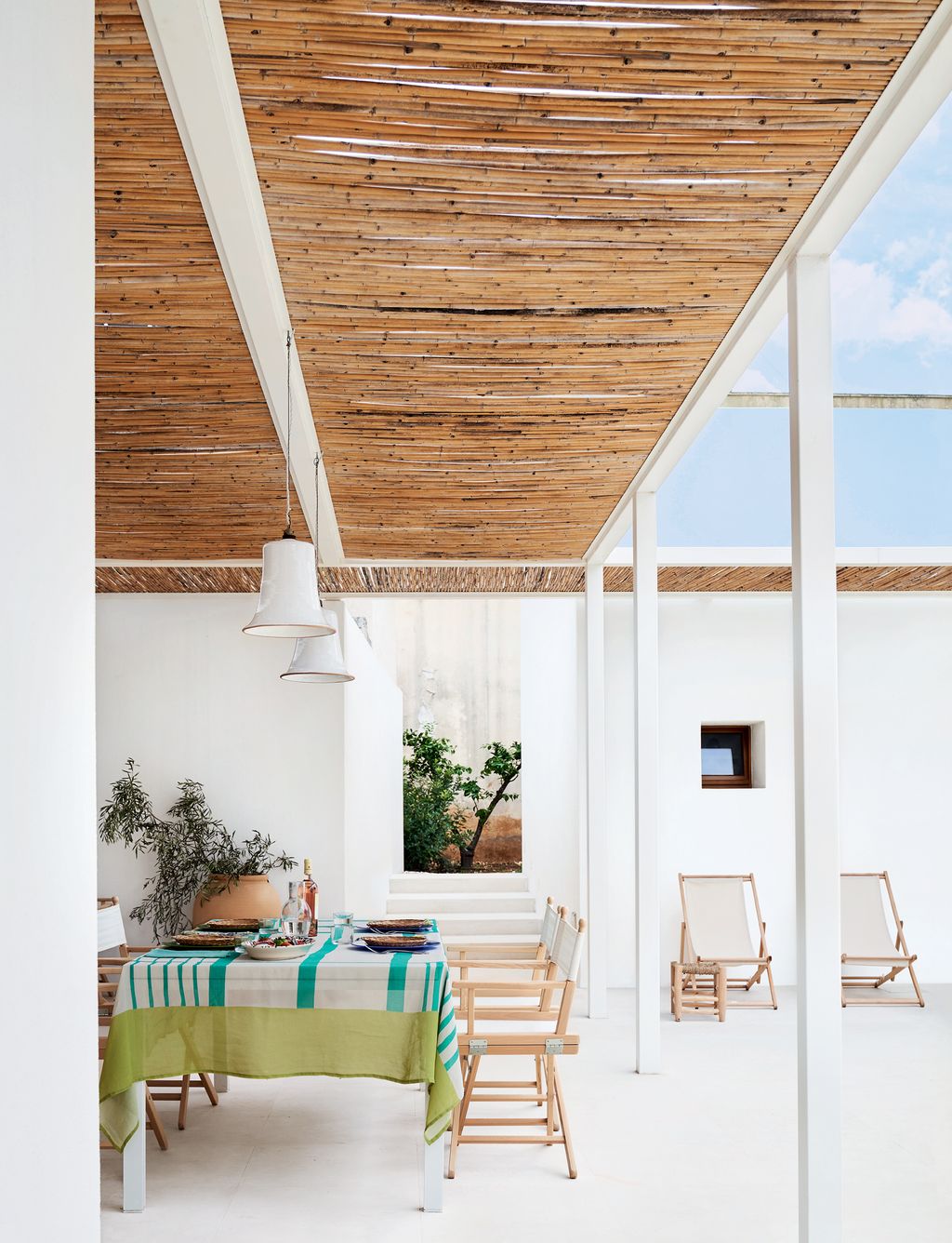 Image may contain Interior Design Indoors Wood Home Decor Architecture Building Furniture and Chair