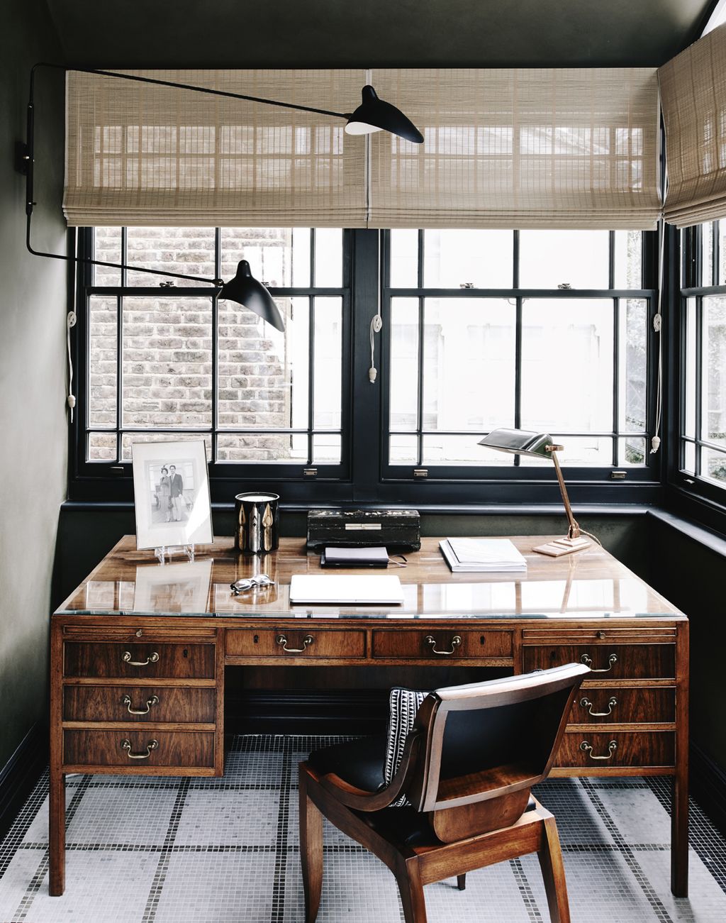 Image may contain Furniture Table Animal Bird Desk Chair Kitchen Island and Indoors