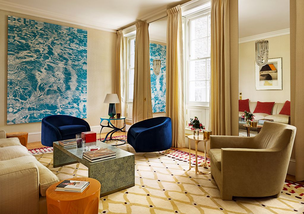 In the firstfloor sitting room feels light and airy thanks to its large Victorianstyle windows which were installed by...