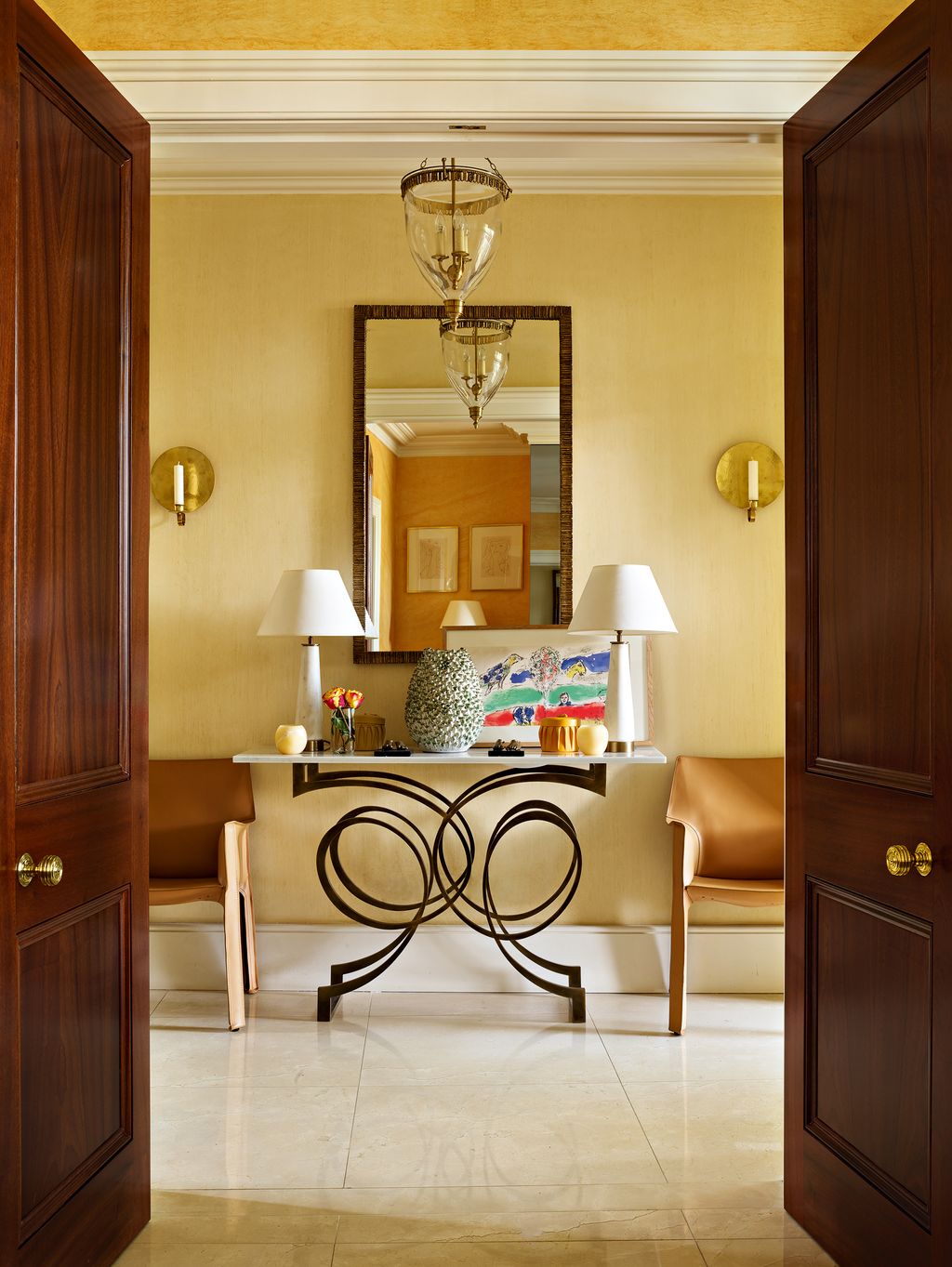 Image may contain Furniture Wood Hardwood Floor Flooring Corner Living Room Room and Indoors