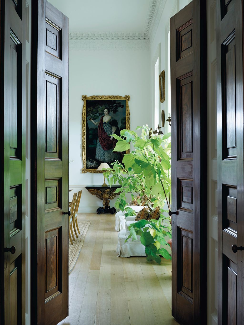 The white drawing room