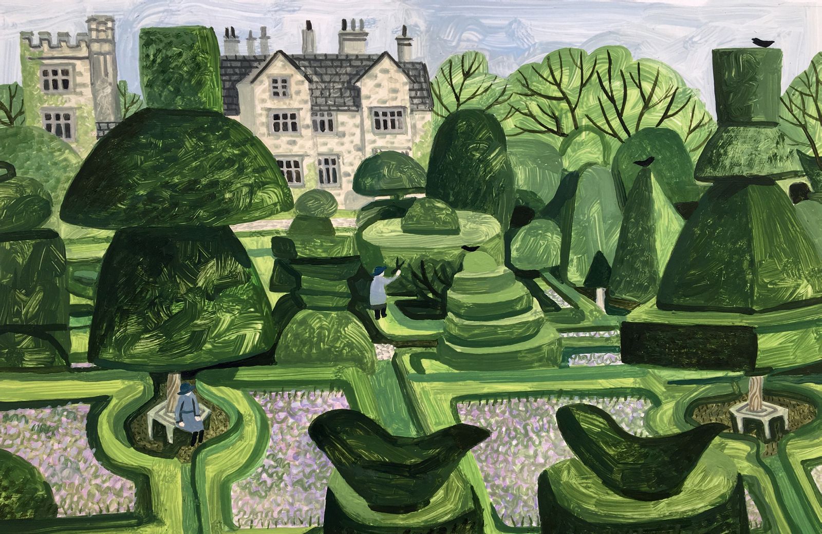 Image may contain Green Plant Art and Painting