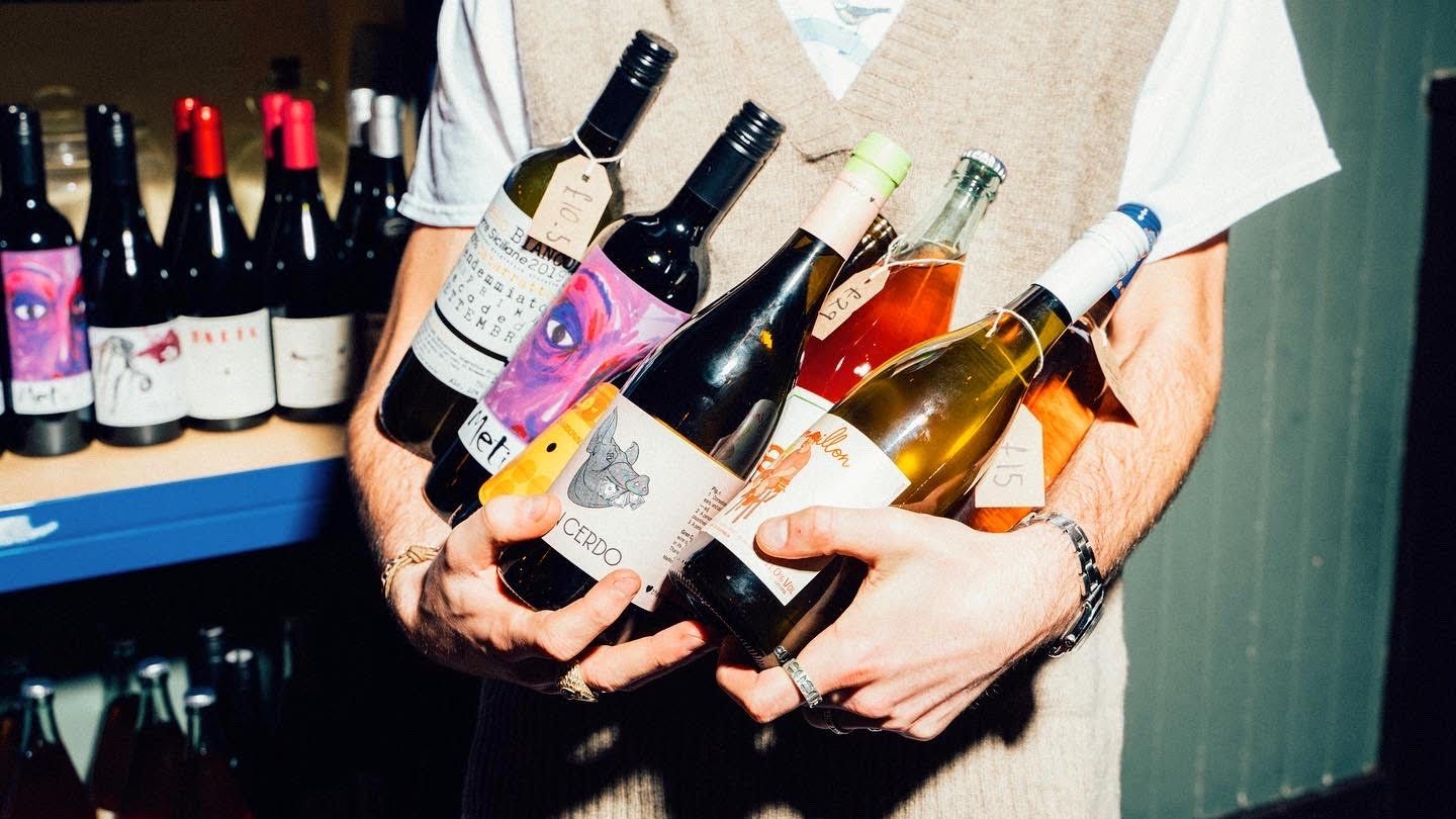 Image may contain Human Person Bottle Drink Alcohol Beverage Beer and Wine