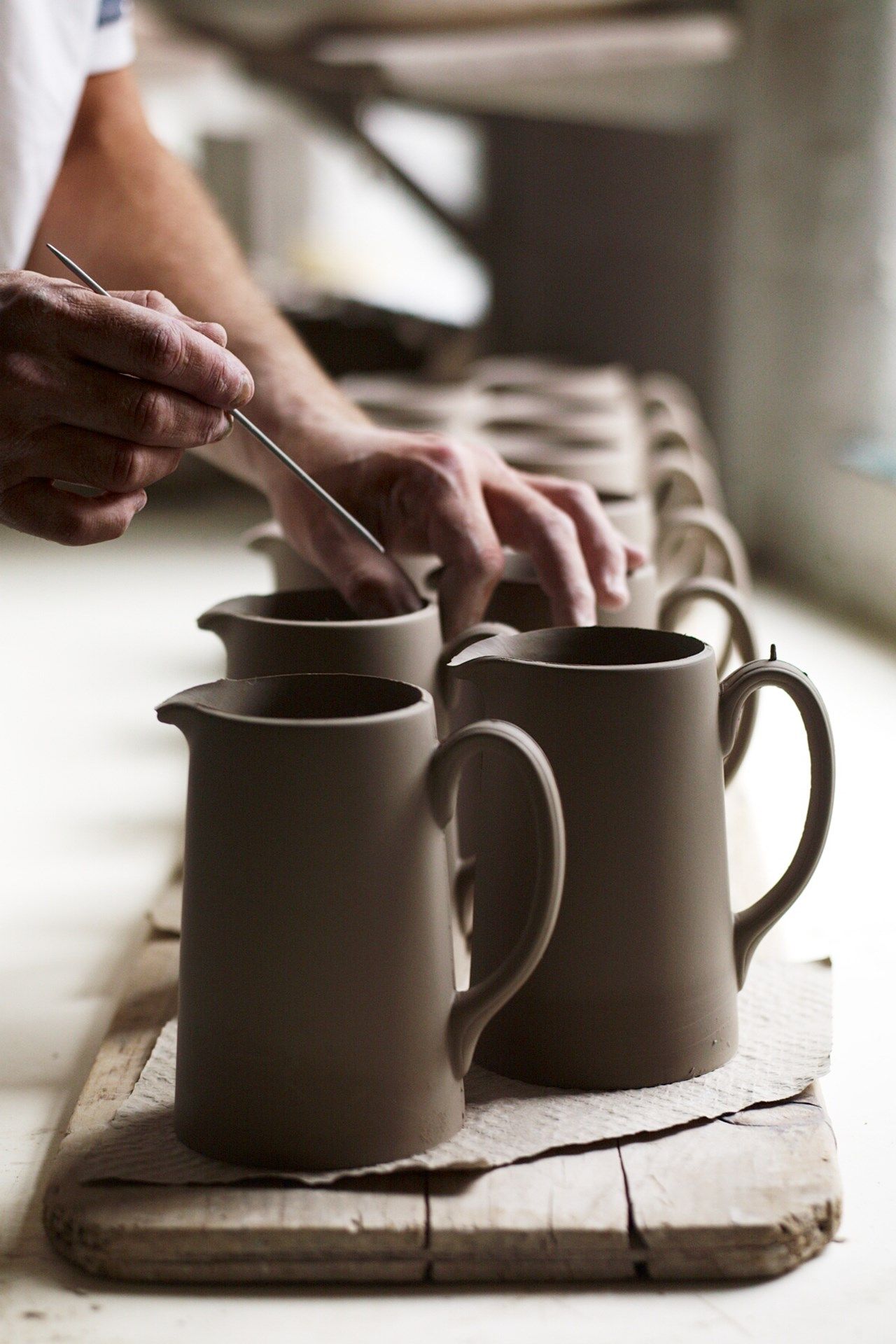 Behind the scene of Burleigh pottery in StokeonTrent